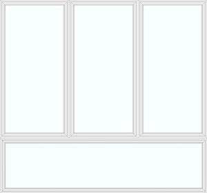 IGLO Energy classic 3 Flügelig Unterlicht